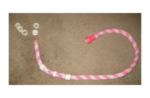 Example of a jump roap with PVC beads