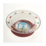 Example of a bowl with suction cup bottom for stability