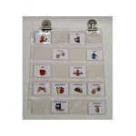 Example of a coupon holder communication display.