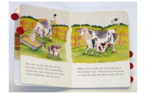 Example of picture book with page turners attached