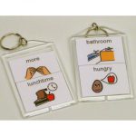 Example of keychains as communication devices