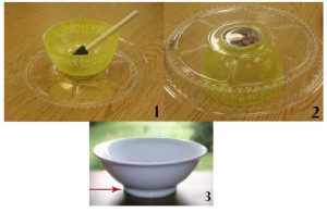 Examples of mess free bowls.
