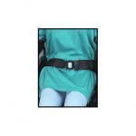 Example of a wheelchair seat belt